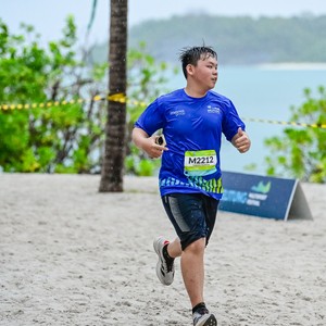 Race photo from Belitung Multisport Festival