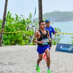 Race photo from Belitung Multisport Festival