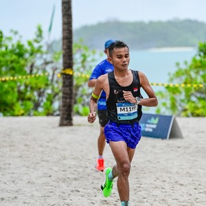 Race photo from Belitung Multisport Festival