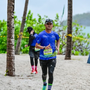 Race photo from Belitung Multisport Festival