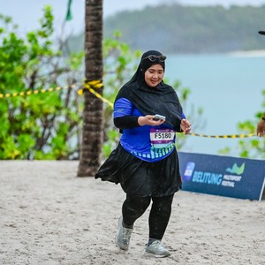 Race photo from Belitung Multisport Festival