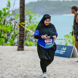 Race photo from Belitung Multisport Festival