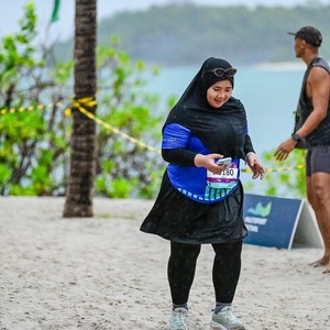 Race photo from Belitung Multisport Festival