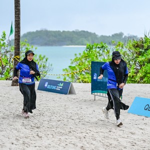 Race photo from Belitung Multisport Festival