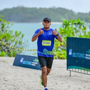 Race photo from Belitung Multisport Festival