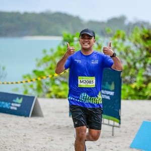 Race photo from Belitung Multisport Festival