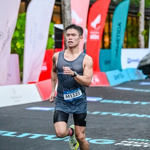 Race photo from Belitung Multisport Festival