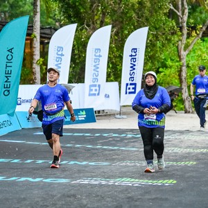 Race photo from Belitung Multisport Festival