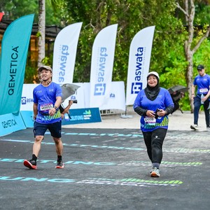Race photo from Belitung Multisport Festival