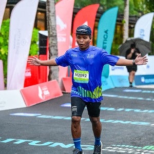 Race photo from Belitung Multisport Festival
