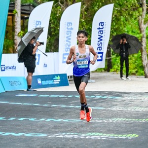 Race photo from Belitung Multisport Festival