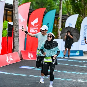 Race photo from Belitung Multisport Festival