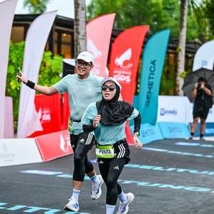 Race photo from Belitung Multisport Festival