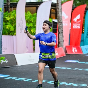 Race photo from Belitung Multisport Festival