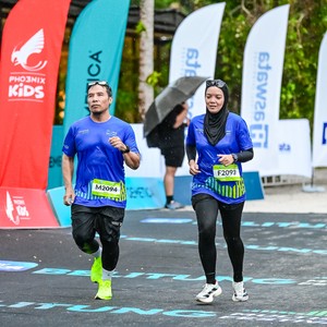 Race photo from Belitung Multisport Festival