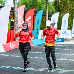 Race photo from Belitung Multisport Festival