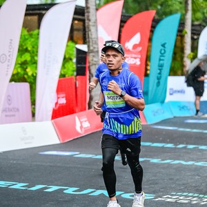 Race photo from Belitung Multisport Festival