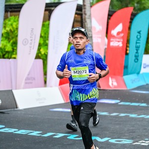 Race photo from Belitung Multisport Festival