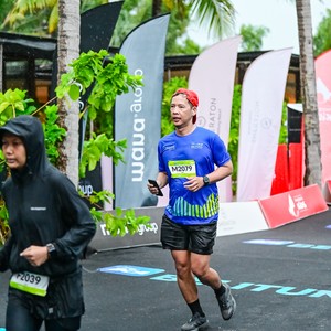Race photo from Belitung Multisport Festival