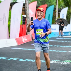 Race photo from Belitung Multisport Festival