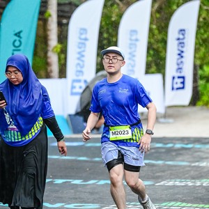 Race photo from Belitung Multisport Festival