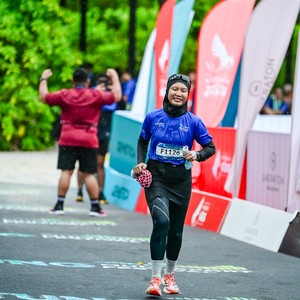 Race photo from Belitung Multisport Festival