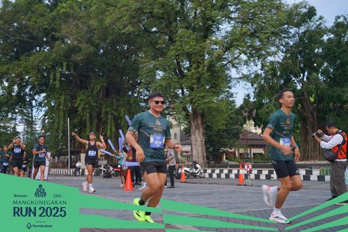 Race photo from Mangkunegaran Run 2025
