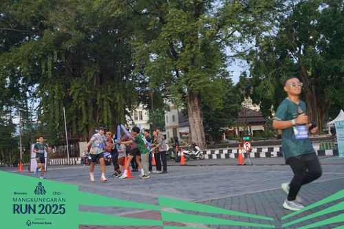 Race photo from Mangkunegaran Run 2025