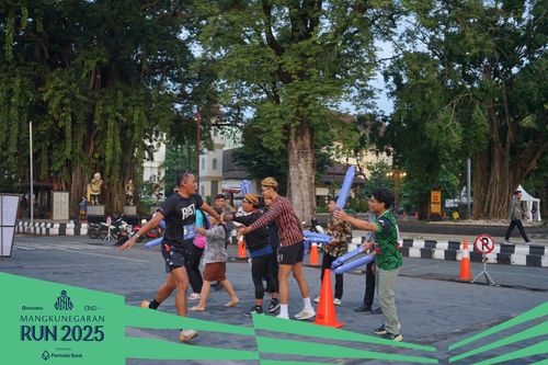 Race photo from Mangkunegaran Run 2025