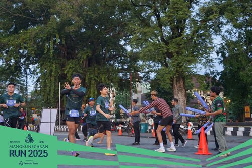 Race photo from Mangkunegaran Run 2025