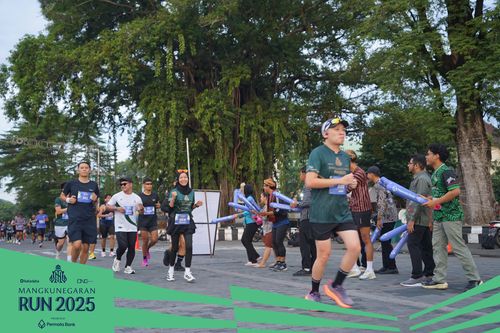 Race photo from Mangkunegaran Run 2025