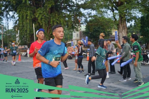 Race photo from Mangkunegaran Run 2025