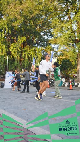 Race photo from Mangkunegaran Run 2025