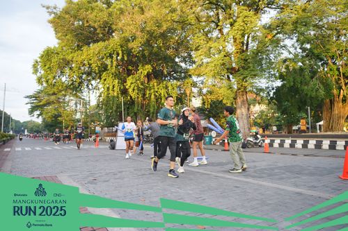 Race photo from Mangkunegaran Run 2025