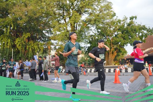 Race photo from Mangkunegaran Run 2025