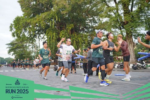 Race photo from Mangkunegaran Run 2025