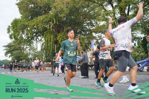 Race photo from Mangkunegaran Run 2025