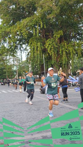 Race photo from Mangkunegaran Run 2025