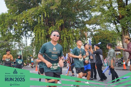 Race photo from Mangkunegaran Run 2025