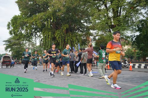 Race photo from Mangkunegaran Run 2025