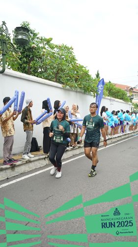 Race photo from Mangkunegaran Run 2025