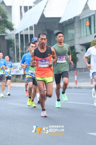 Race photo from SURABAYA ISOPLUS MARATHON 2025