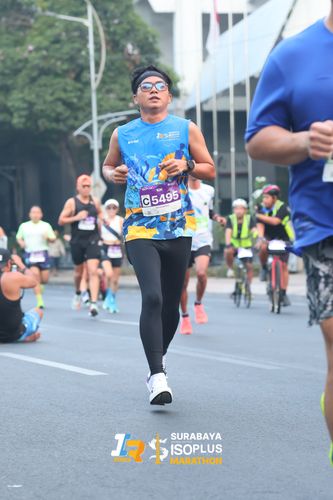Race photo from SURABAYA ISOPLUS MARATHON 2025