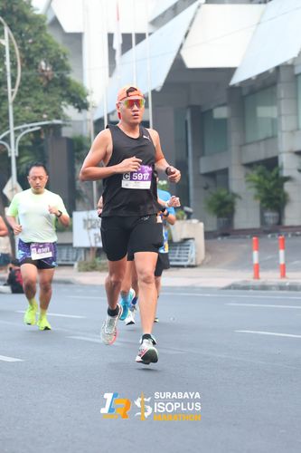 Race photo from SURABAYA ISOPLUS MARATHON 2025