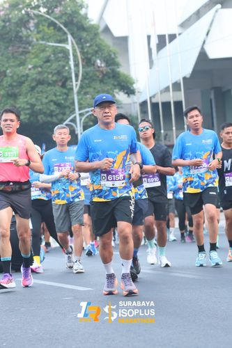 Race photo from SURABAYA ISOPLUS MARATHON 2025