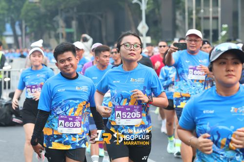 Race photo from SURABAYA ISOPLUS MARATHON 2025