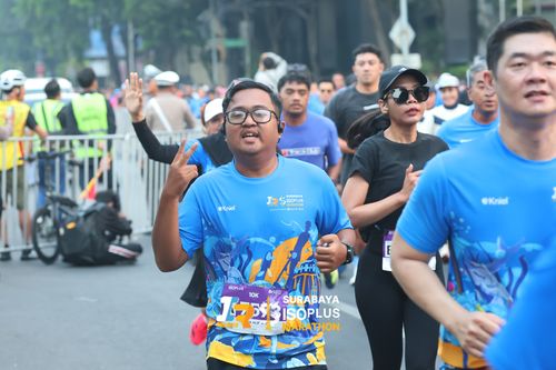Race photo from SURABAYA ISOPLUS MARATHON 2025