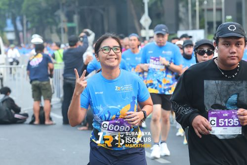 Race photo from SURABAYA ISOPLUS MARATHON 2025