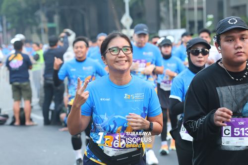 Race photo from SURABAYA ISOPLUS MARATHON 2025