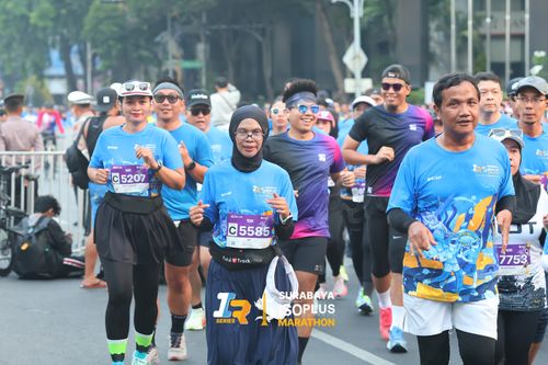 Race photo from SURABAYA ISOPLUS MARATHON 2025